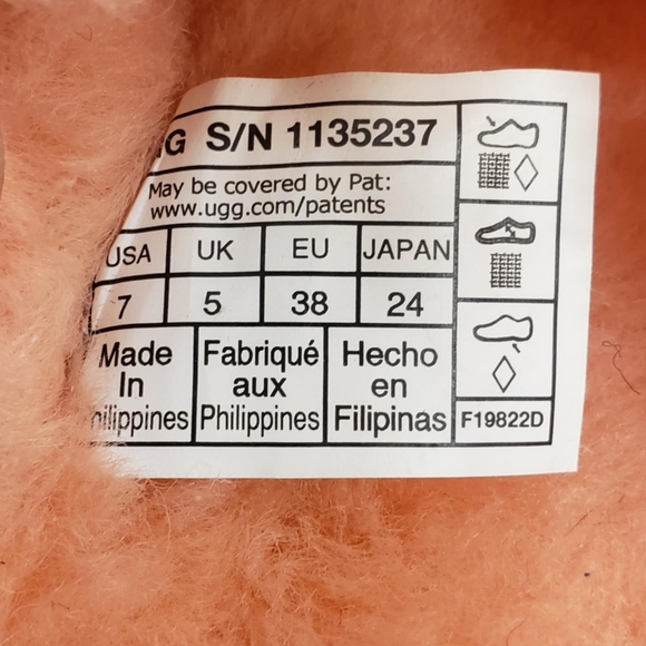 UGG OH YEAH WOMEN'S SLIDES SIZE 7 PINK A9 - Picture 13 of 16